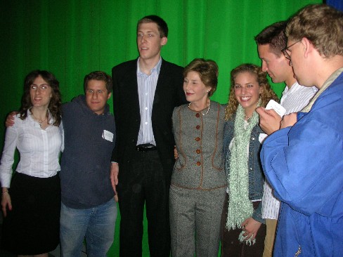 BCR and Laura Bush!