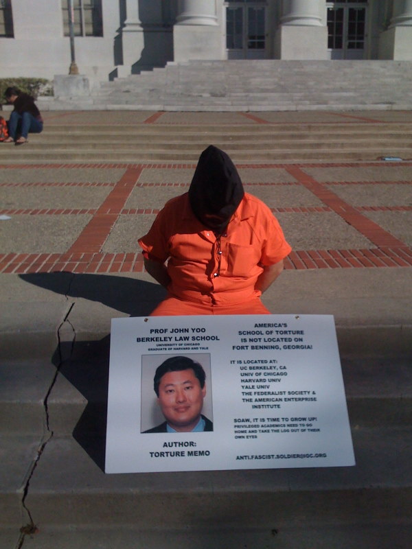 Lonely Protestor on Sproul